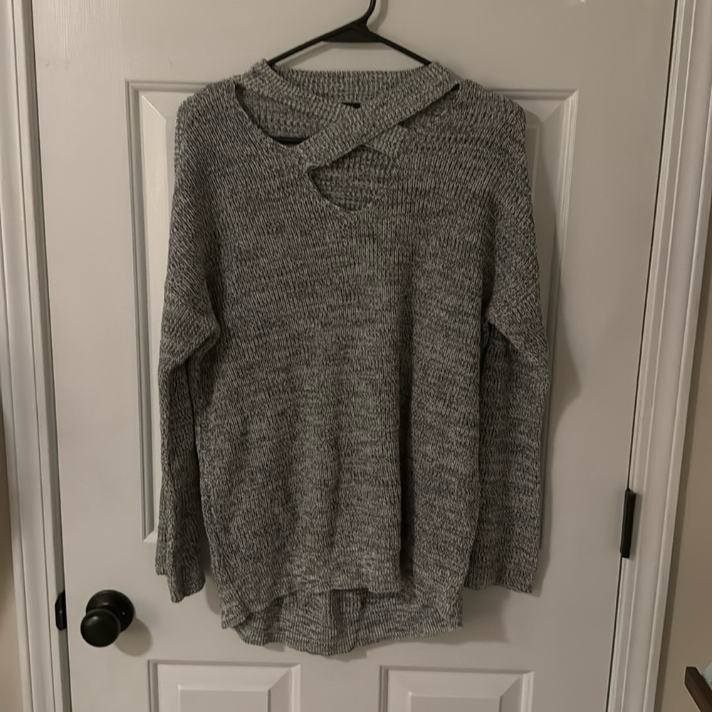 a.n.a gray sweater